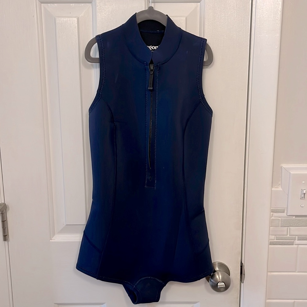 Patagonia women’s wetsuit Juanita shorty spring suit size 6 yulex